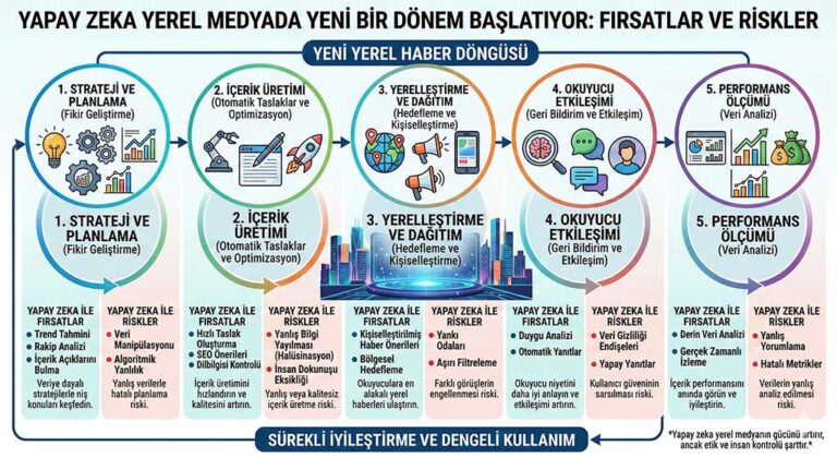 Yapay Zeka Yerel Medyada Yeni Bir Dönem Başlatıyor: Fırsatlar ve Riskler