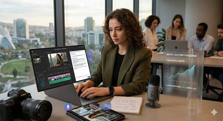 Medya Sektörü Yapay Zeka Çağında Dönüşüyor: Creator Gazetecilik ve Video İçerik Öne Çıkıyor